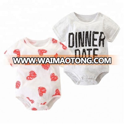 Newly Arrived Summer Short-sleeve Bodysuit of Baby Boy Romper